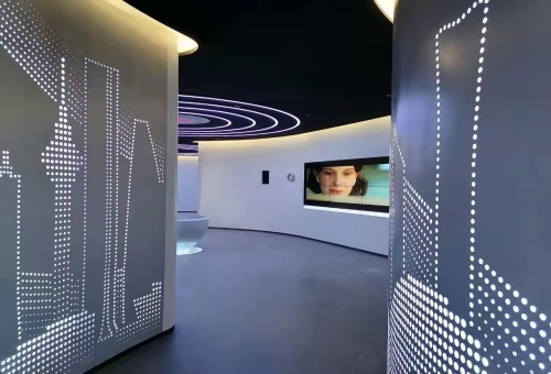 GRG穿孔板造型