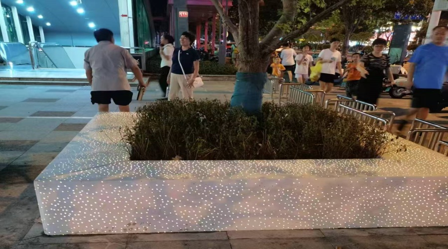 UHPC透光坐凳